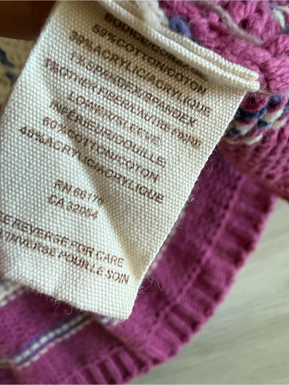 Free People Babydoll Striped Button Cardigan Pink Small EUC
